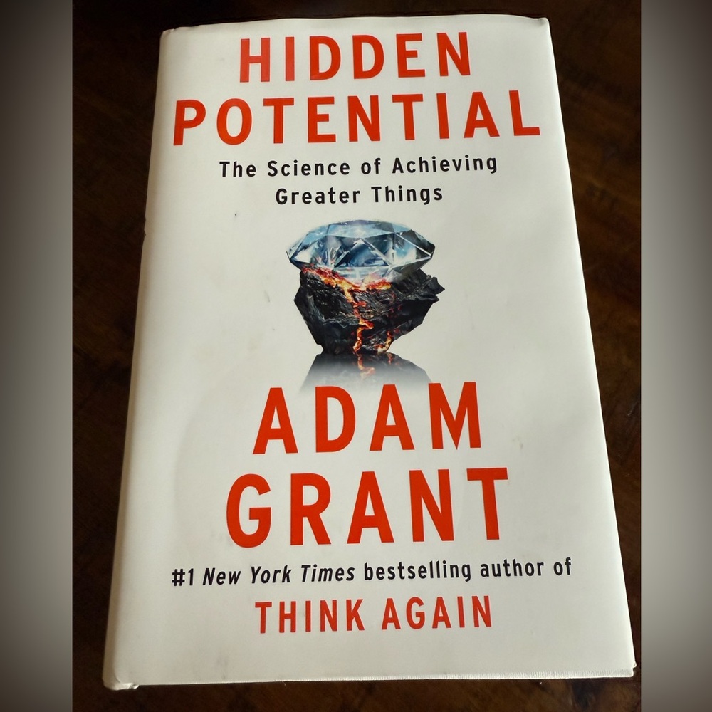 Hidden Potential by Adam Grant Hardcover Book